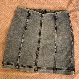 Free people mini skirt
